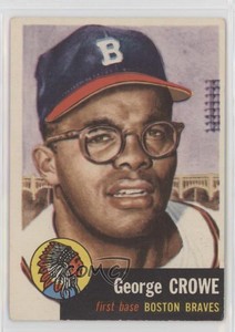 1953 Topps George Crowe #3
