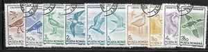 Aves usadas de Rumania 3639-48 - Imagen 1 de 1
