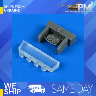 Quickboost QB48967 1/48 Saab J 29 Tunnan Front Landing Lights Accessories kit - Imagem 1 de 2