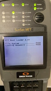 JUEGO DE PRUEBA SUNSET SSMTTC CON MÓDULO SSMTT-38 SDH/SONET  - Imagen 1 de 12