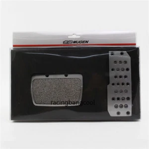 Mugen Pedals Foot Rest Accelerator Pedals Brake Pedal Clutch Pedals for Honda - Picture 1 of 10