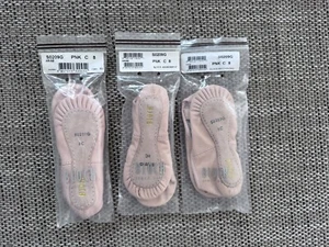 3x Bloch Ballettschuh Arise S0209G- ganze Sohle - Rosa-Gr.8C=Gr. 25.5 - NEU - Bild 1 von 3