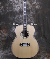 J-200 Acoustic Guitar Cloud Inlay Solid Spruce Top Laminated Mahogany Back＆Side