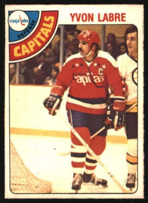 1978-79 O-Pee-Chee #324 Yvon Labre EXMT/EXMT+ Capitals 606028 - Image 1 of 2