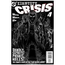 Identity Crisis #1 2nd printing in Near Mint condition. DC comics [f*