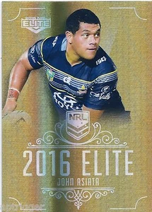 2016 NRL Elite Gold Special (098) John ASIATA Cowboys - Bild 1 von 1