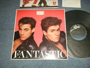 WHAM! George Michael Japan 1982 25・3p-458 NM LP + Booklet FANTASTISCH - Bild 1 von 7