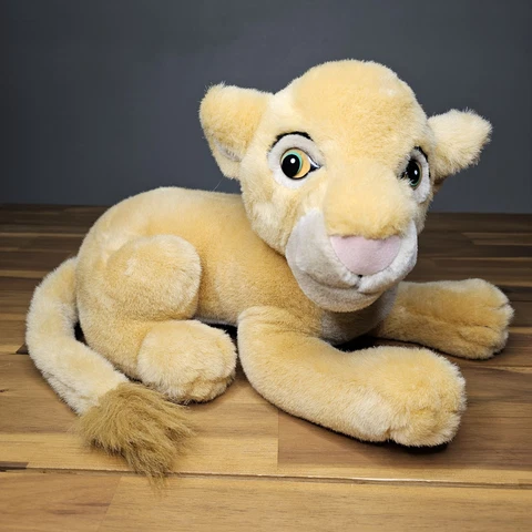 Disney Lion King Nala Cub Plush Stuffed Animal Vintage 1990s 17in Cover