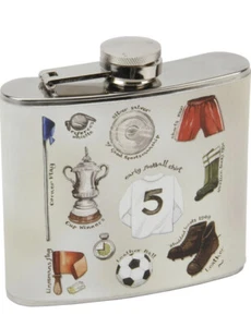 5 Unzen Herren Golf Flachmann Der Sportpavillon von Kate Mawdsley Verpackt Geschenk Vater - Bild 1 von 1