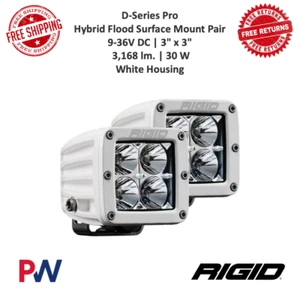 Rigid Industries | D-Series Pro Hybrid Flood Surface Mount Pair | 3,168 lm. | 3" - Picture 1 of 12