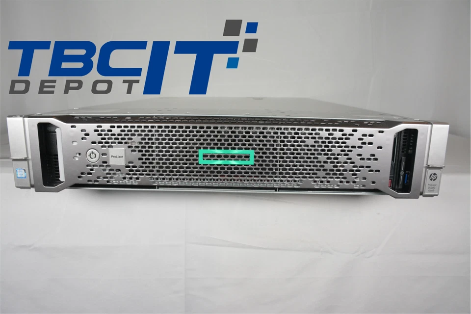 HP HPe DL380 G9 GEN9 E5-2680 V4 14 Cores 256GB RAM 3X800GB SSD - Tesla K40 GPU - Image 1 of 2