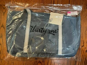 Thirty-One Thirtyone 31 Gifts Deluxe Travel Tote - BRAND NEW - Soft Blue - Picture 1 of 1