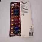 Home Accents Holiday 8 pk. Multi-colored Incandescent C9 replacement bulbs case