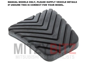 CUBIERTA DE EMBRAGUE O PEDAL DE FRENO ALMOHADILLA DE GOMA SHOGUN PININ PAJERO PININ H66W 1.8 - Imagen 1 de 7