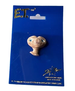E.T. La película extraterrestre E.T. Pin Face Tac NUEVO Vintage 1982 - Imagen 1 de 5