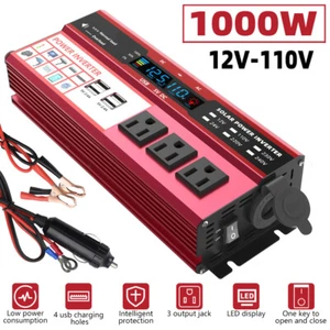 1000W Solar Power Generator Complete Solar Panel Kit 100A Home 110V Grid System - Picture 1 of 12