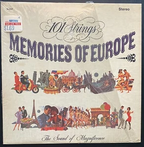 101 Strings Memories Of Europe Original Vinyl Record (VG+) ST5067 - Picture 1 of 4