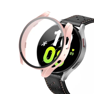 Protection Intégrale Verre Trempé pour Samsung Galaxy Watch 5, 40mm rose gold - Photo 1/6