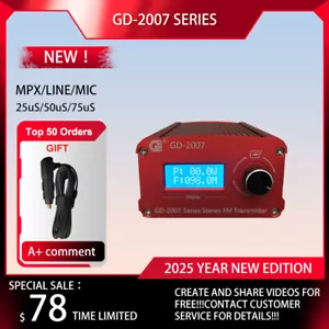 5W FM Transmitter Stereo USB Play Radio Station Transmitter BH1415+LO - Picture 1 of 8