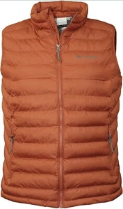 Columbia Men’s White Out Omni-Heat Full Zip Puffer Vest Size Small - Picture 1 of 13
