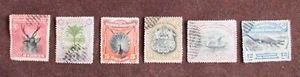 Malaisie. Série de 6 Timbres British North Borneo 1894 - Imagen 1 de 3