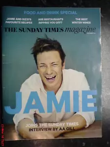 THE SUNDAY TIMES MAGAZINE NEW JAMIE OLIVER COVER FOOD & DRINK SPECIAL ERSKINE - Bild 1 von 2