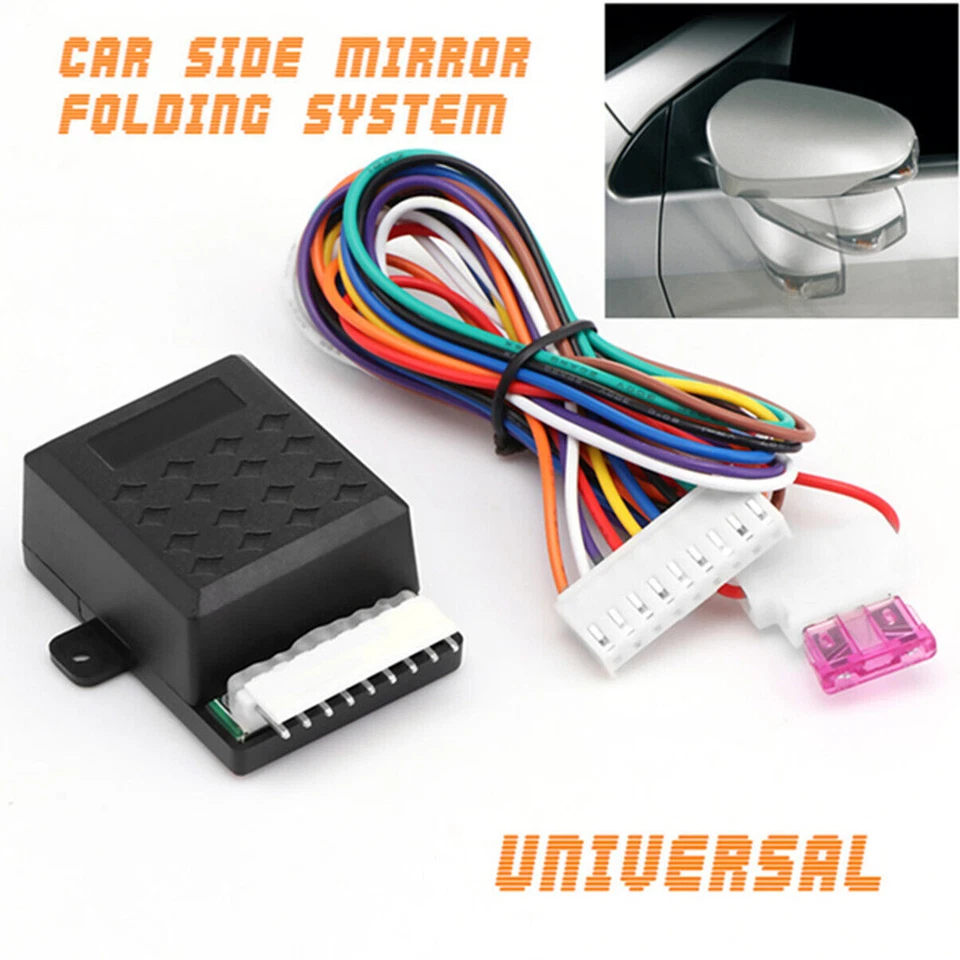 Car Intelligent Side Mirror Rear View Mirror Lock Folding Closer System Modules - Image 1 of 4