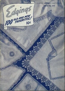 EDGINGS: 100 vecchi e nuovi preferiti - cappotto e maglia Clark's blet/uncinetto #218 1945 - Foto 1 di 10