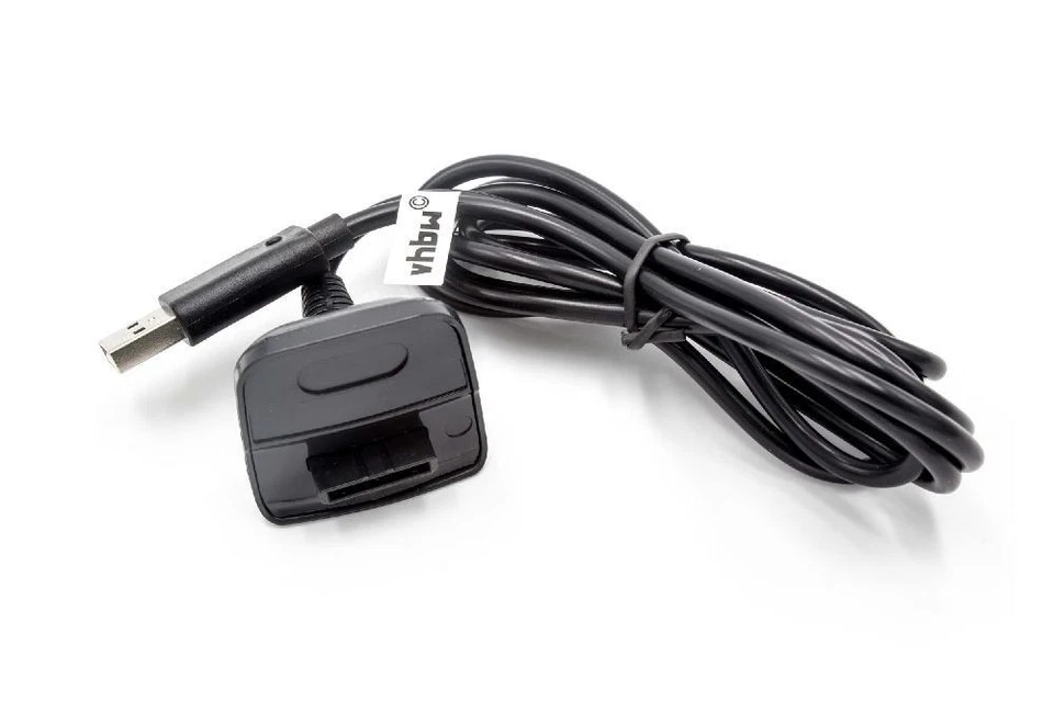 VHBW Ladekabel für Microsoft Xbox 360 Spielekonsole - 1,4 m