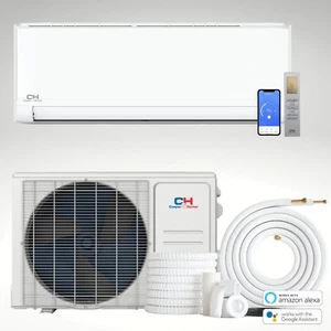 6000 - 36000 BTU Single Zone Olivia Series Mini Split Air Conditioner 230V + Kit - Picture 1 of 9