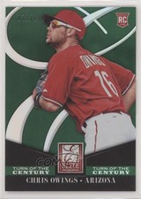 2014 Panini Donruss Elite Turn of the Century /199 Chris Owings #75 Rookie RC