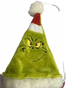 Sombrero de Papá Noel adulto The Grinch Navidad talla única vtd - Imagen 1 de 2