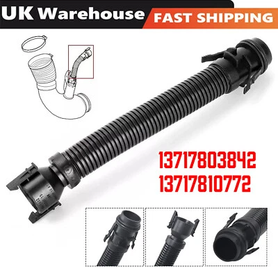 Car Crank Case Breather Pipe Hose 13717803842 For BMW Rocker Cam Cover N47 N57 - Image 1 of 4