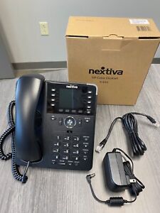 Nextiva X-835 SIP Color Deskset Phone VoIP USB Ethernet - slightly used