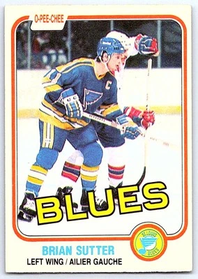 1981-82 O-Pee-Chee Brian Sutter St. Louis Blues #297 - Image 1 of 2