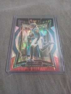 2024 Panini Select - Concourse Brian Thomas Jr. #91 Black & Red Shock Prizm (RC) - Bild 1 von 2