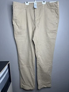 Pantalones AMERICAN EAGLE AE para hombre talla 42/34 ORIGINALES RECTOS flexibles caqui  - Imagen 1 de 8