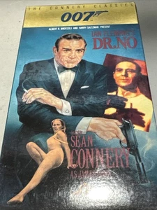Dr. No (VHS, 1988) Sean Connery as James Bond 007 - NEW SEALED - Picture 1 of 2