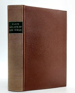 La Pléiade, ALAIN - LES ARTS ET LES DIEUX. 1958. Georges Bénézé - Imagen 1 de 1
