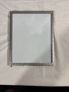 Silver Metal Finish Modern Picture Frame Display  8.6 X 10.5 - Picture 1 of 12