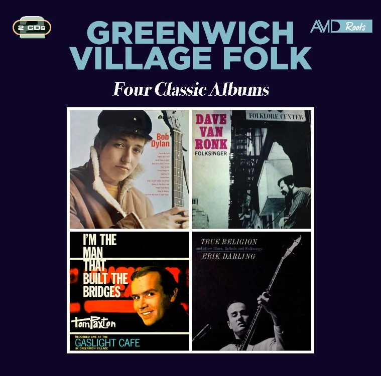 Various Artists Greenwich Village Folk: Four Classic Albums (CD) Album - Bild 1 von 1