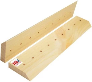 Wood Cleats 3/4" Wall Hanging French Cleat Picture Hanger Brackets 1Set 40" Long - Picture 1 of 1