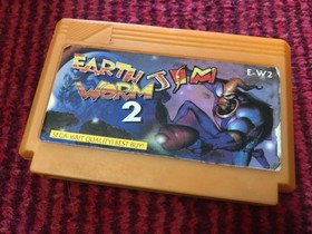 Famiclone Jim 2  game rare cartridge 90s FC Famicom Pegasus 60pin