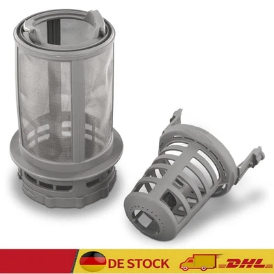 für Beko Blomberg 1740800500 Geschirrspüler Ersatzteile Ablauffilter Set - Bild 1 von 4