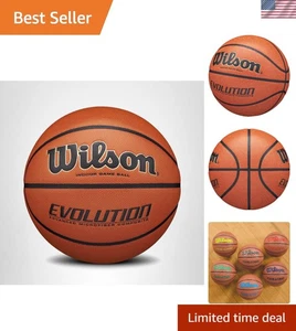 Top Auswahl Wilson Evolution Basketball für Indoor-Spiel - Größen 5, 6, 7 verfügbar - Bild 1 von 9