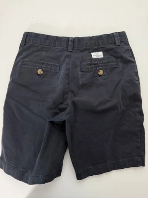VINEYARD VINES navy blue cotton bermuda shorts Boy's 12 Adjustable waist - Image 1 of 3
