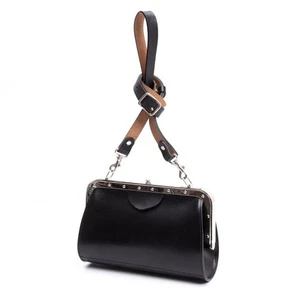 COMME des GARCONS Leather Clasp Bag(K-163478) - Picture 1 of 12