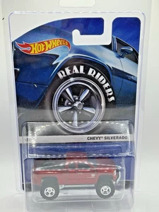 Hot Wheels Real Riders Series Chevy Silverado - 1:64 Diecast Car - Picture 1 of 6
