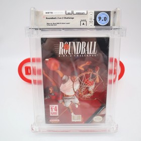 NES Nintendo ROUNDBALL 2 ON 2 CHALLENGE - WATA GRADED 9.0 A! NEW Factory Sealed!