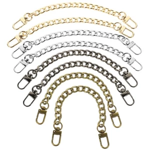 8 Pezzi Catena Piatta Fibbia Porta Accessori Borsa Fare Fibbie Cinghia Donna Miss - Foto 1 di 12